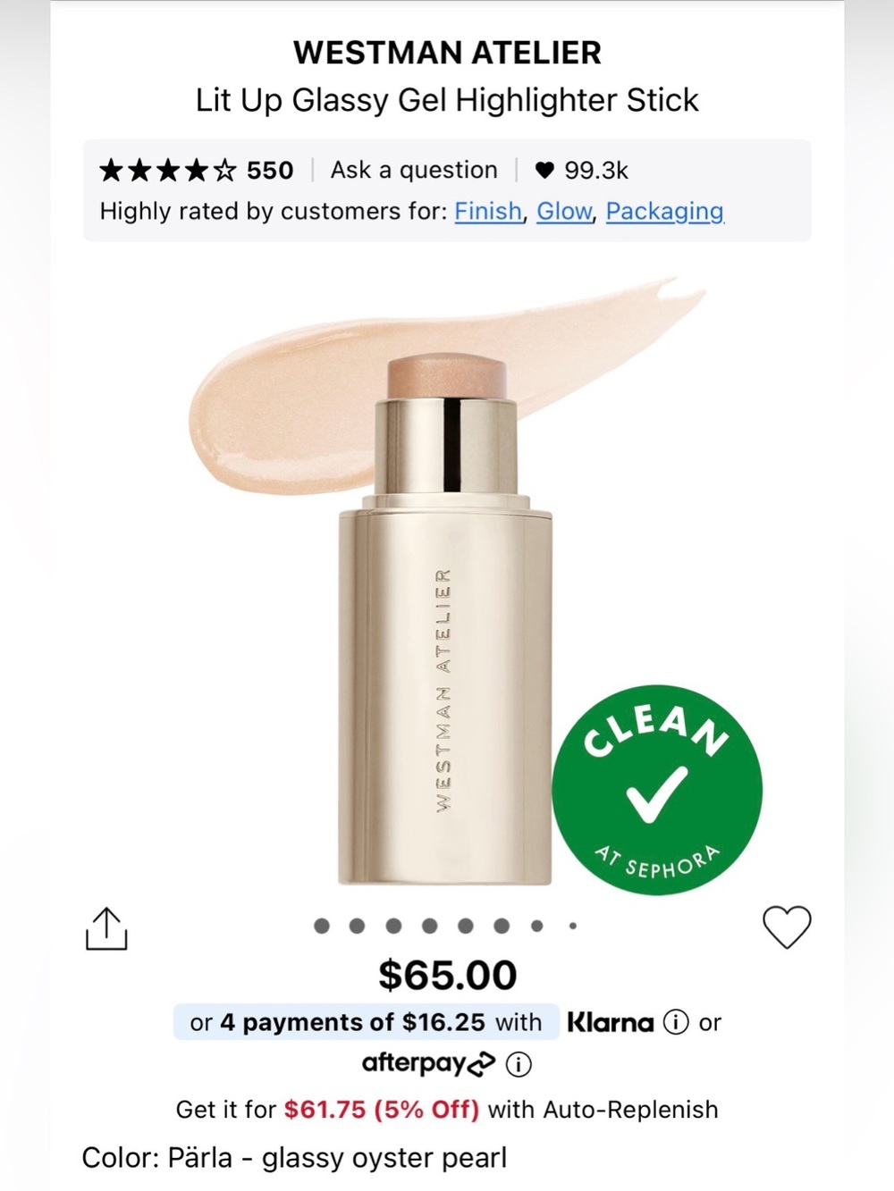 Westman Atelier Lit Up Highlight Stick